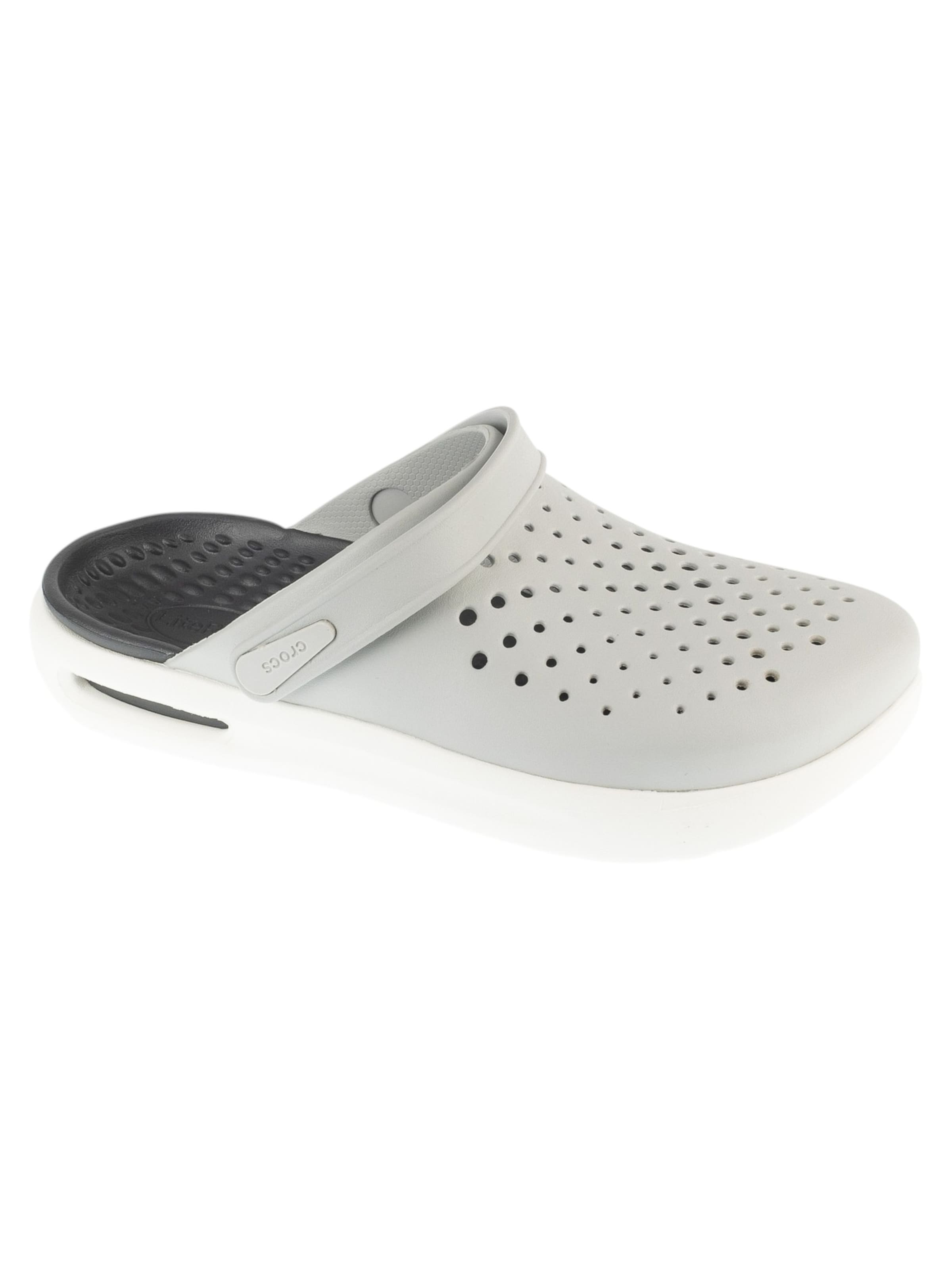Crocs Clogs in White: front