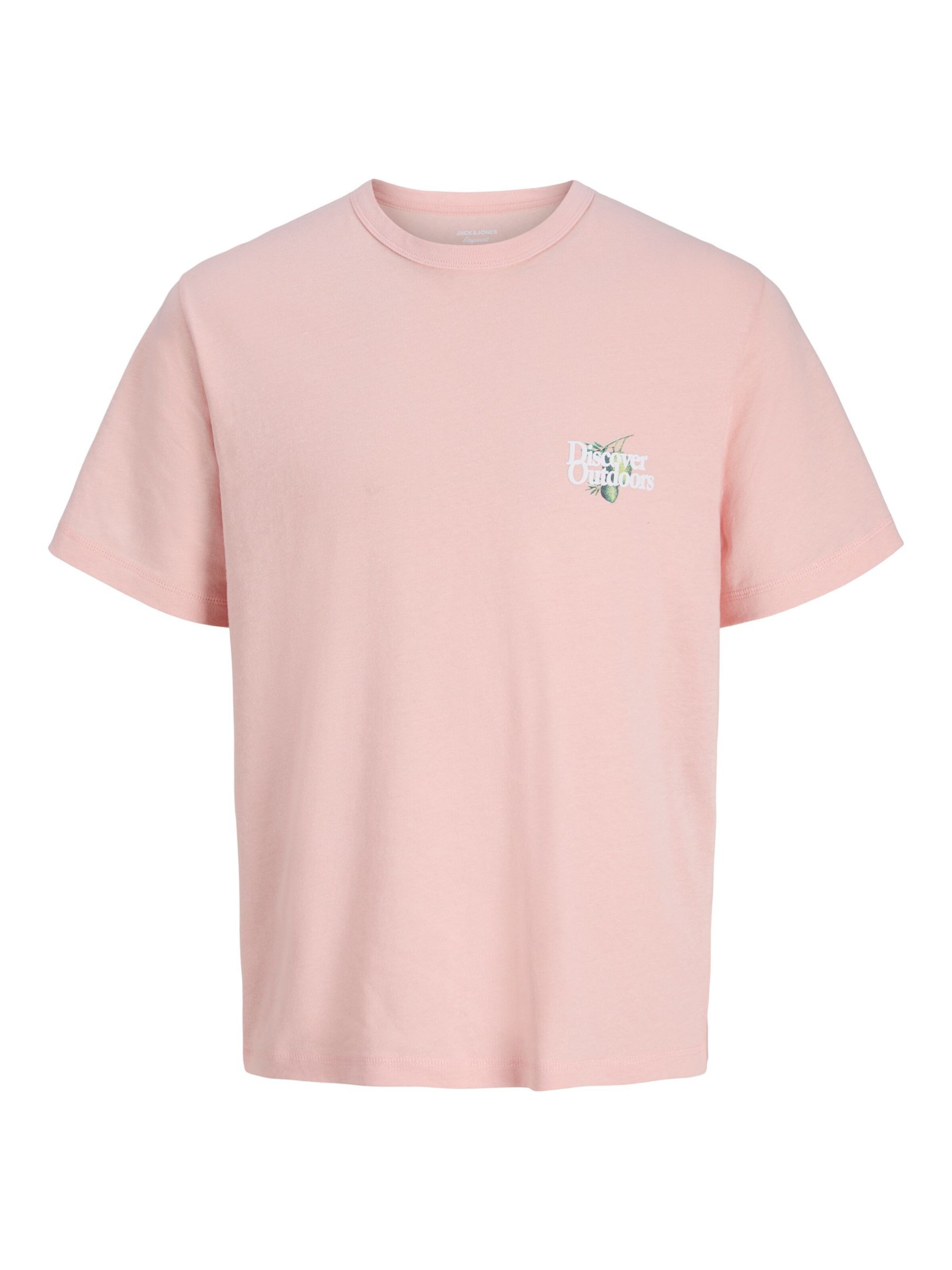 JACK & JONES Shirt 'JORMontauk' in Pink: front