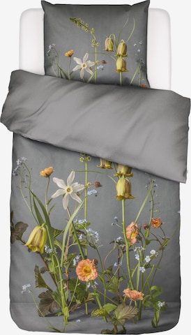 ESSENZA Bettbezug 'Ficaria' in Grau: Vorderseite