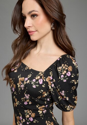 Bruno Banani LM Kleid in Schwarz