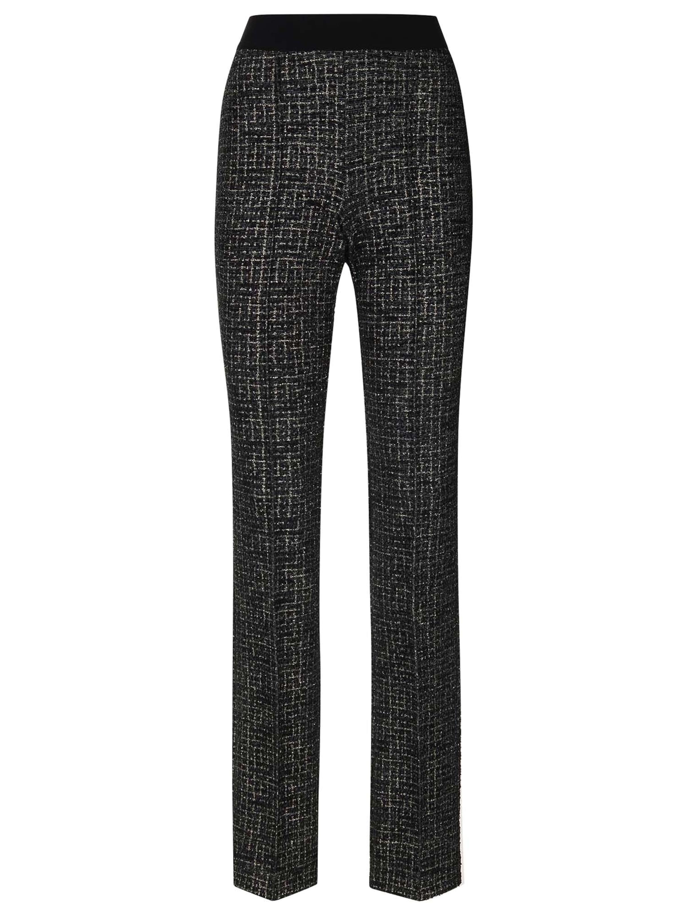 MADELEINE Regular Hose in Schwarz: Vorderseite