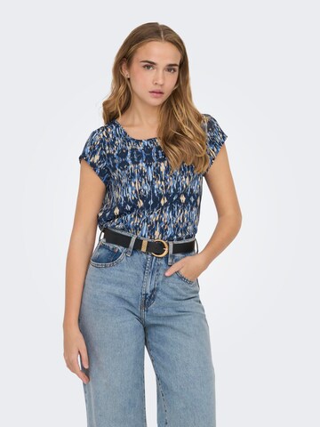 Camicia da donna di ONLY in blu: frontale