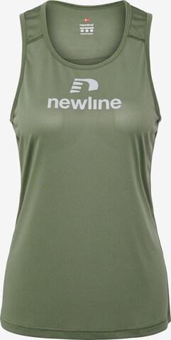 Newline Sporttop 'BEAT' in Groen: voorkant