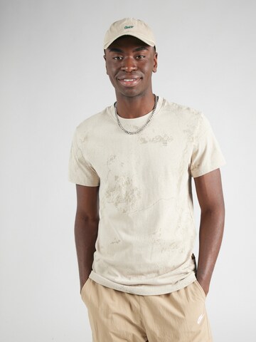 T-Shirt G-STAR en beige : devant