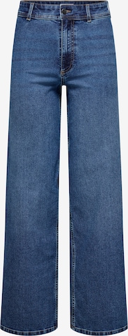 mėlyna JDY Plačios klešnės Džinsai 'JDYMOON-VANESSA': priekis