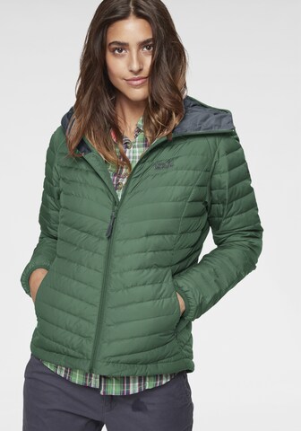JACK WOLFSKIN Daunenjacke in Grün: Vorderseite