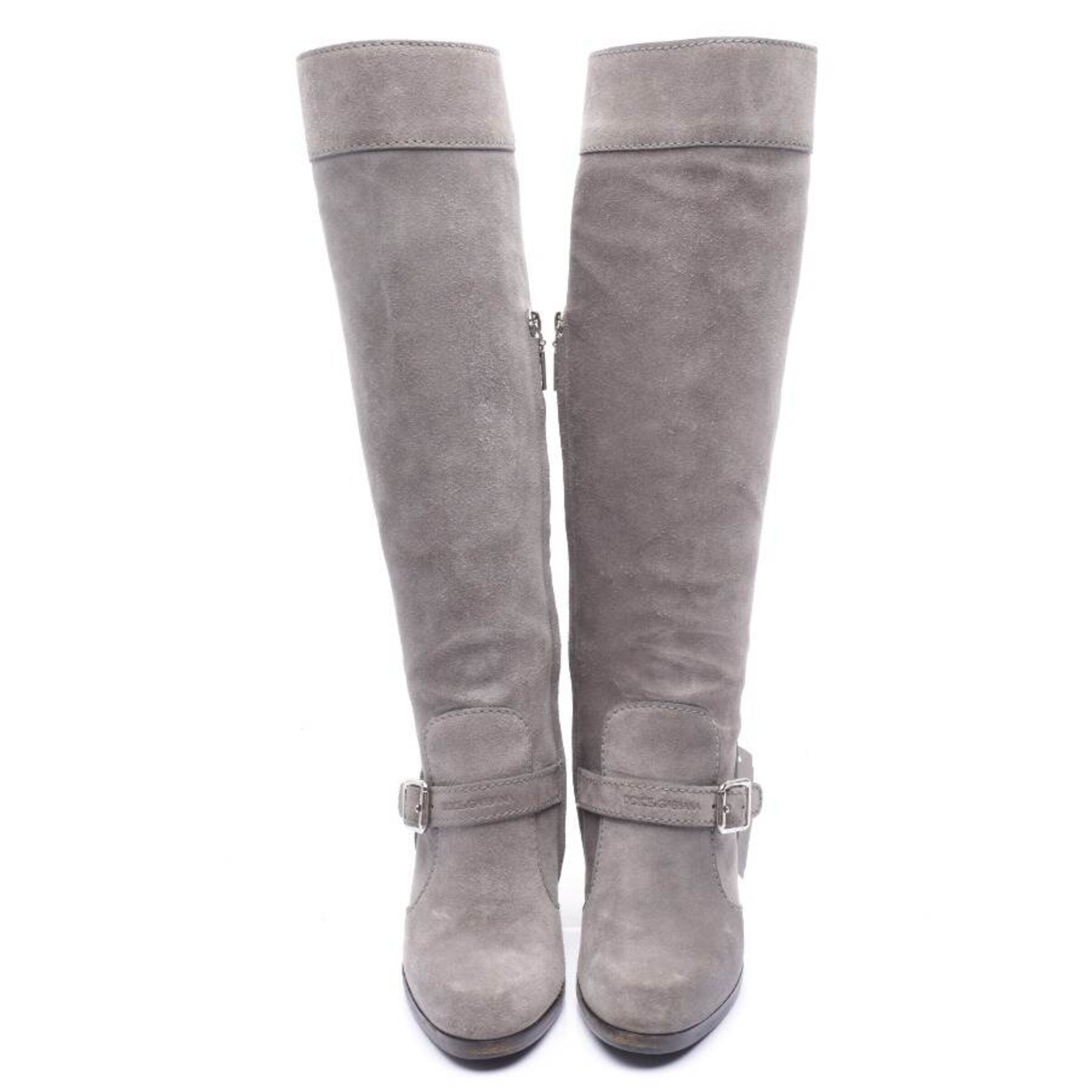 JIMMY CHOO Stiefel 36 in Grau