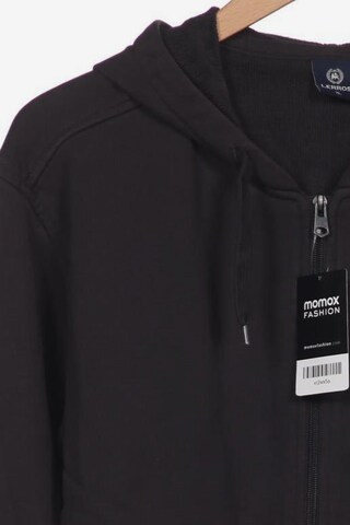 LERROS Sweatshirt & Zip-Up Hoodie in XL in Grey