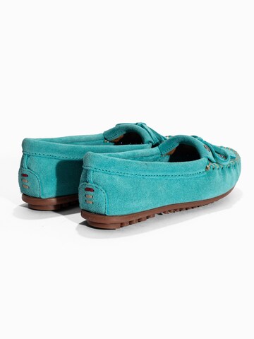 Minnetonka Mokaszin 'Moosehide Kilty' - kék
