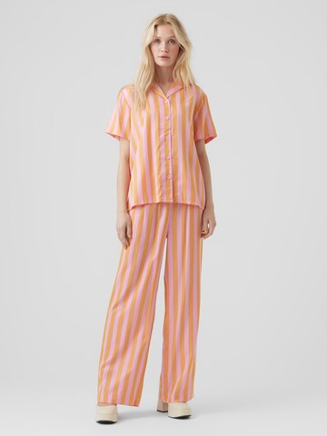 VERO MODA Blus 'Vikitika' i rosa