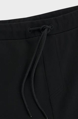 Effilé Pantalon 'Hadiko Mirror' BOSS en noir