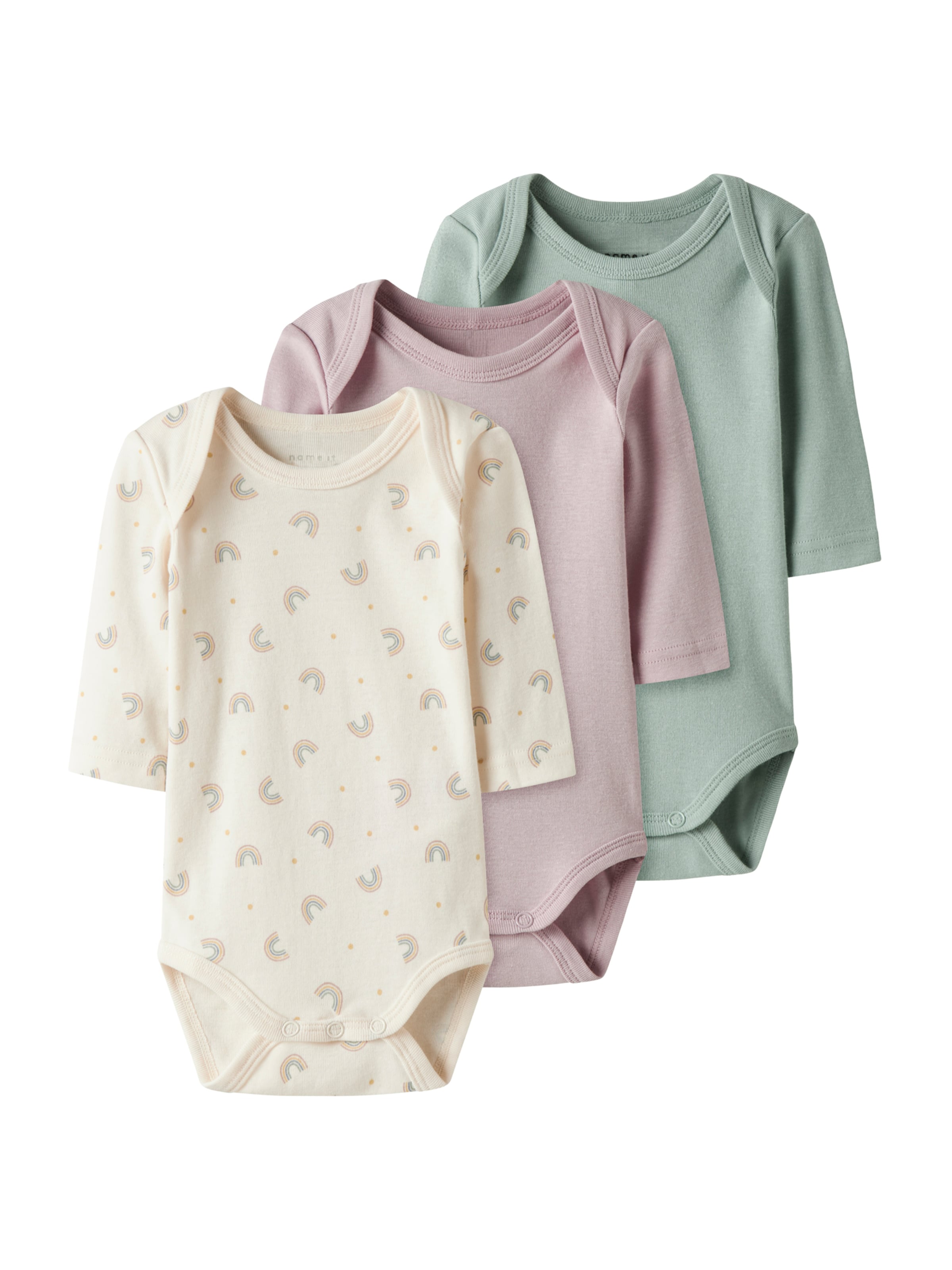 Salopetă/Body de la NAME IT pe bej: față