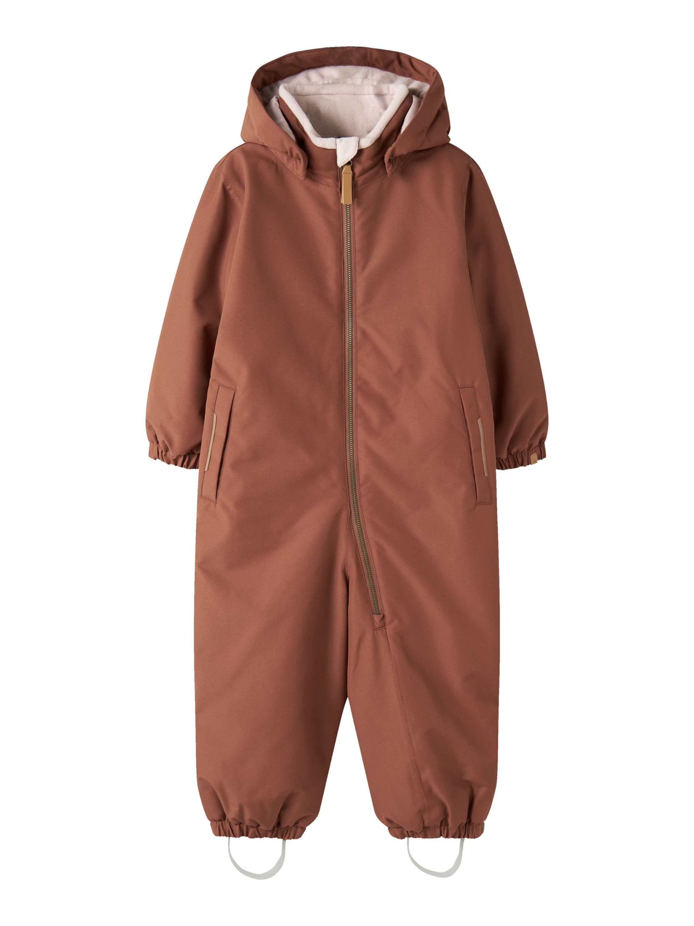 Lil'Atelier - Mono 'SNOW' en marrón: frente