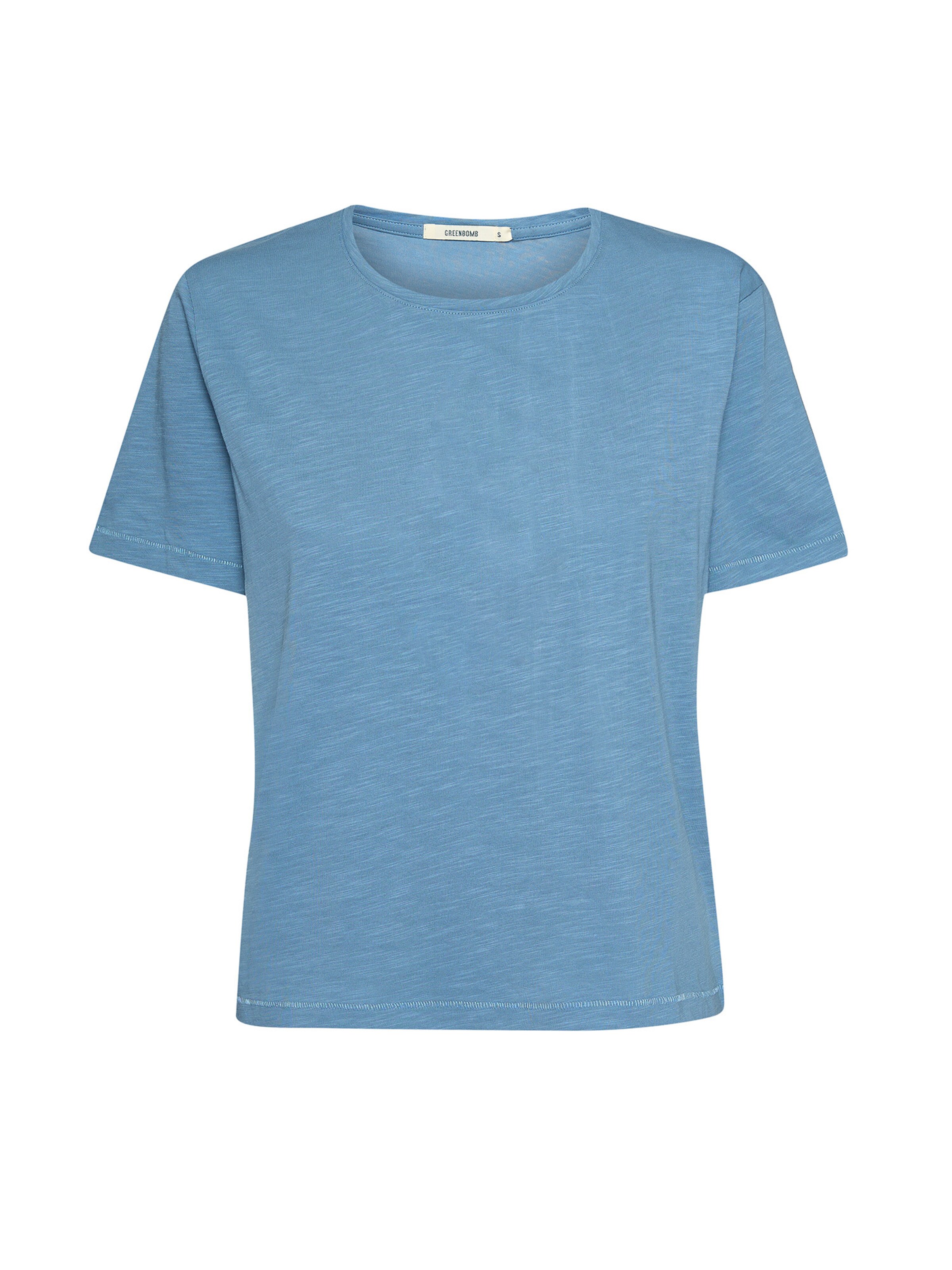 GREENBOMB T-Shirt in Blau: Vorderseite