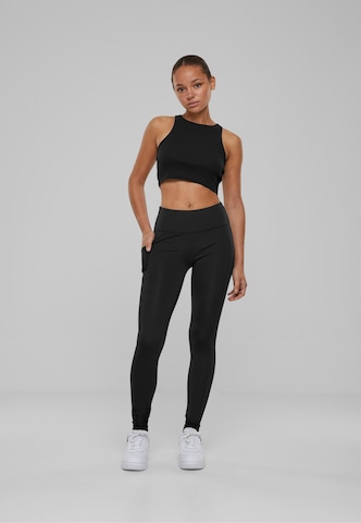 Urban Classics Skinny Leggings in Black