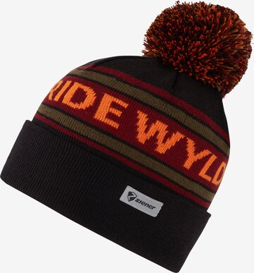 ZIENER Athletic Hat 'IKUTO' in Brown: front