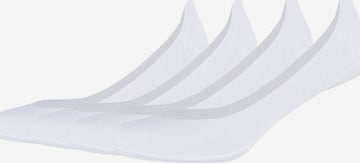 camano Ankle Socks in White: front