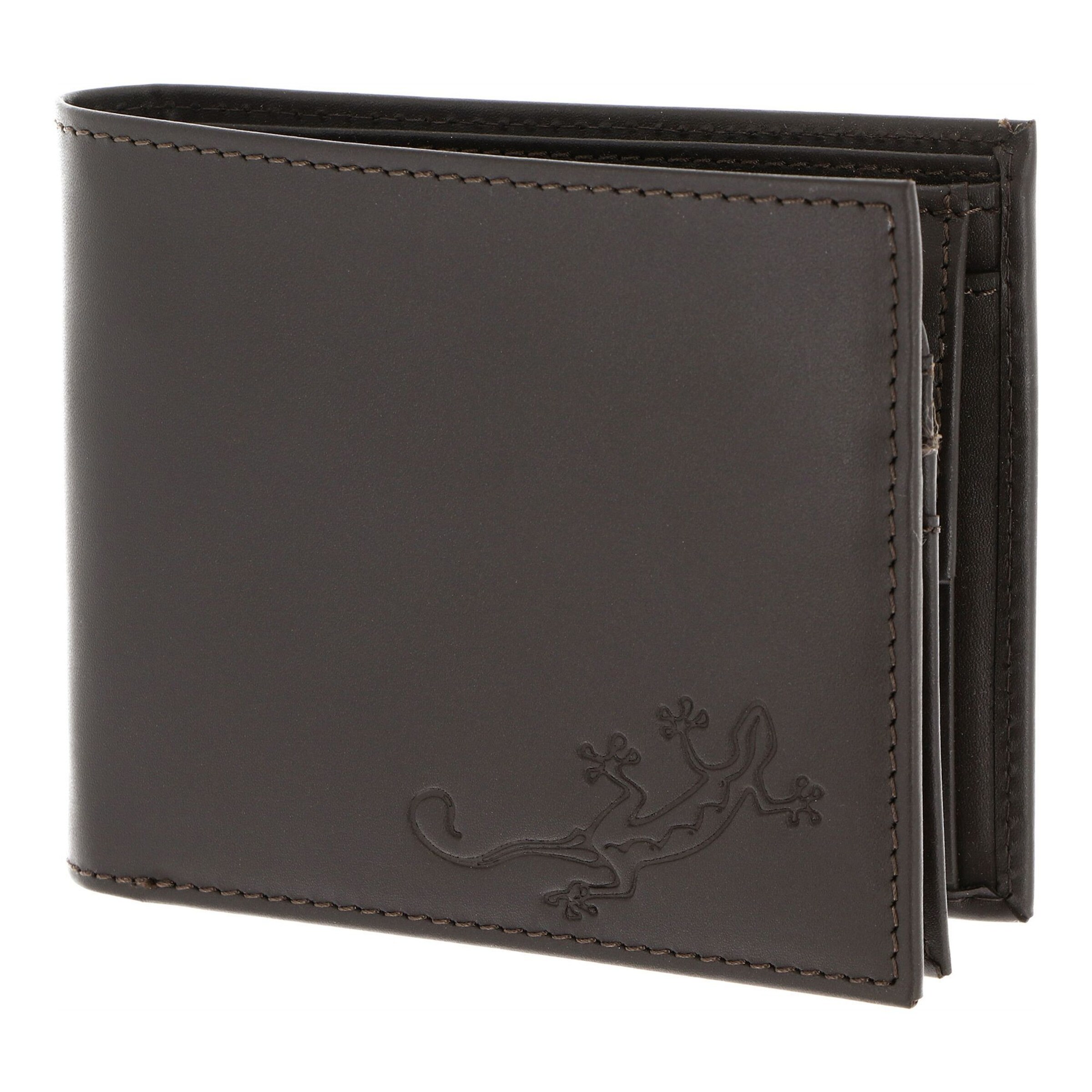 Porte-monnaies OXMOX en marron : devant