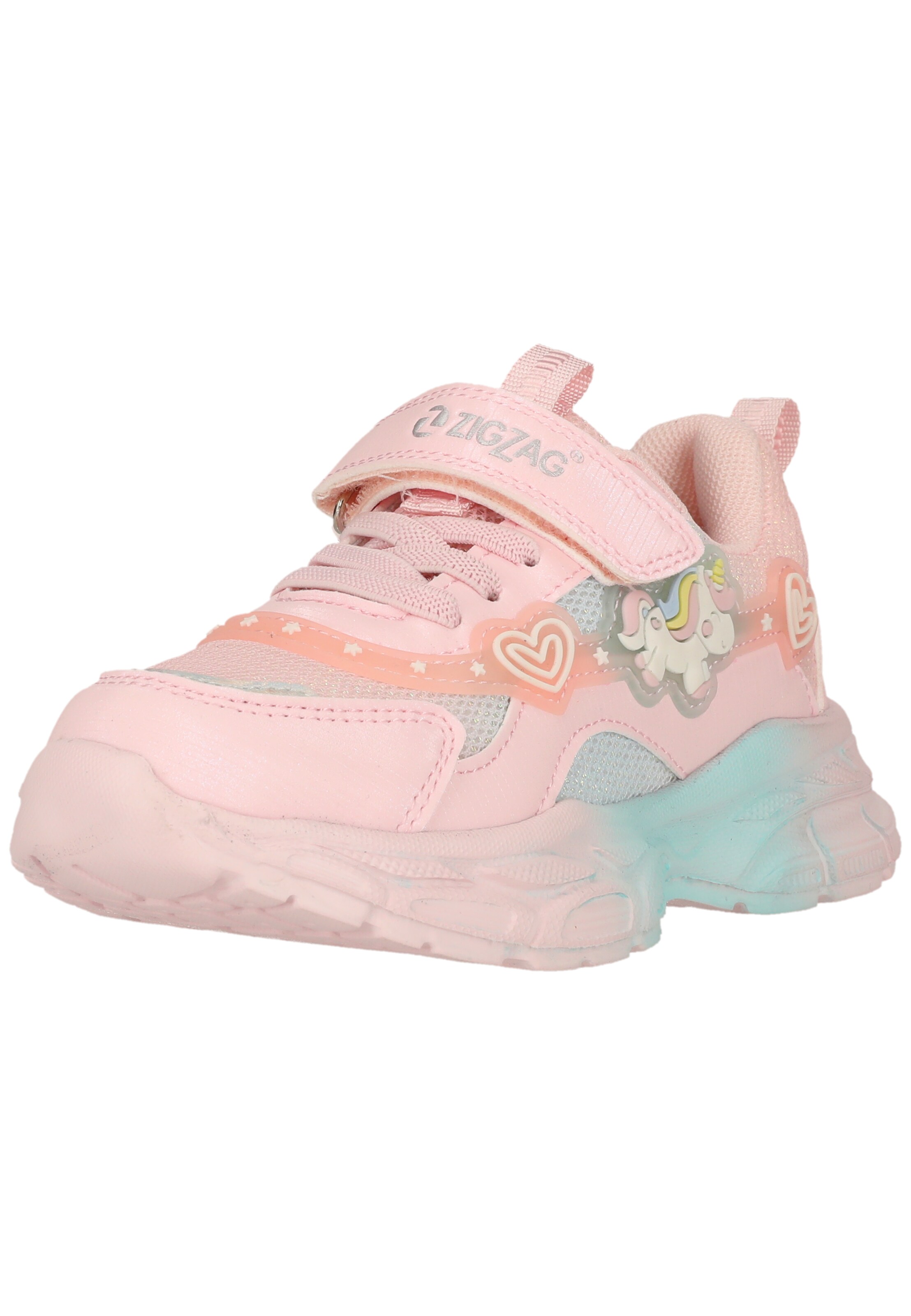 ZigZag Sneaker 'Agria' in Pink: Vorderseite