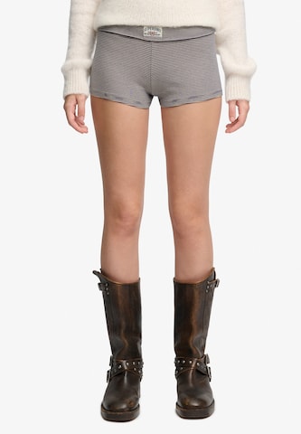 Superdry & Co Slimfit Broek 'Athletic Essentials' in Blauw: voorkant