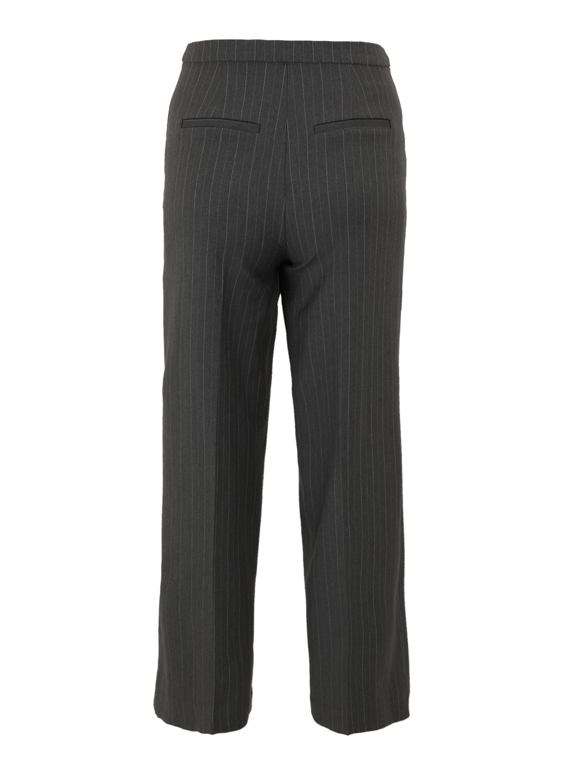 Only Petite Wide leg Παντελόνι με τσάκιση 'ONLAGGIE' σε γκρι