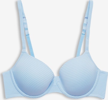 ESPRIT Push-up Bra in Blue: front