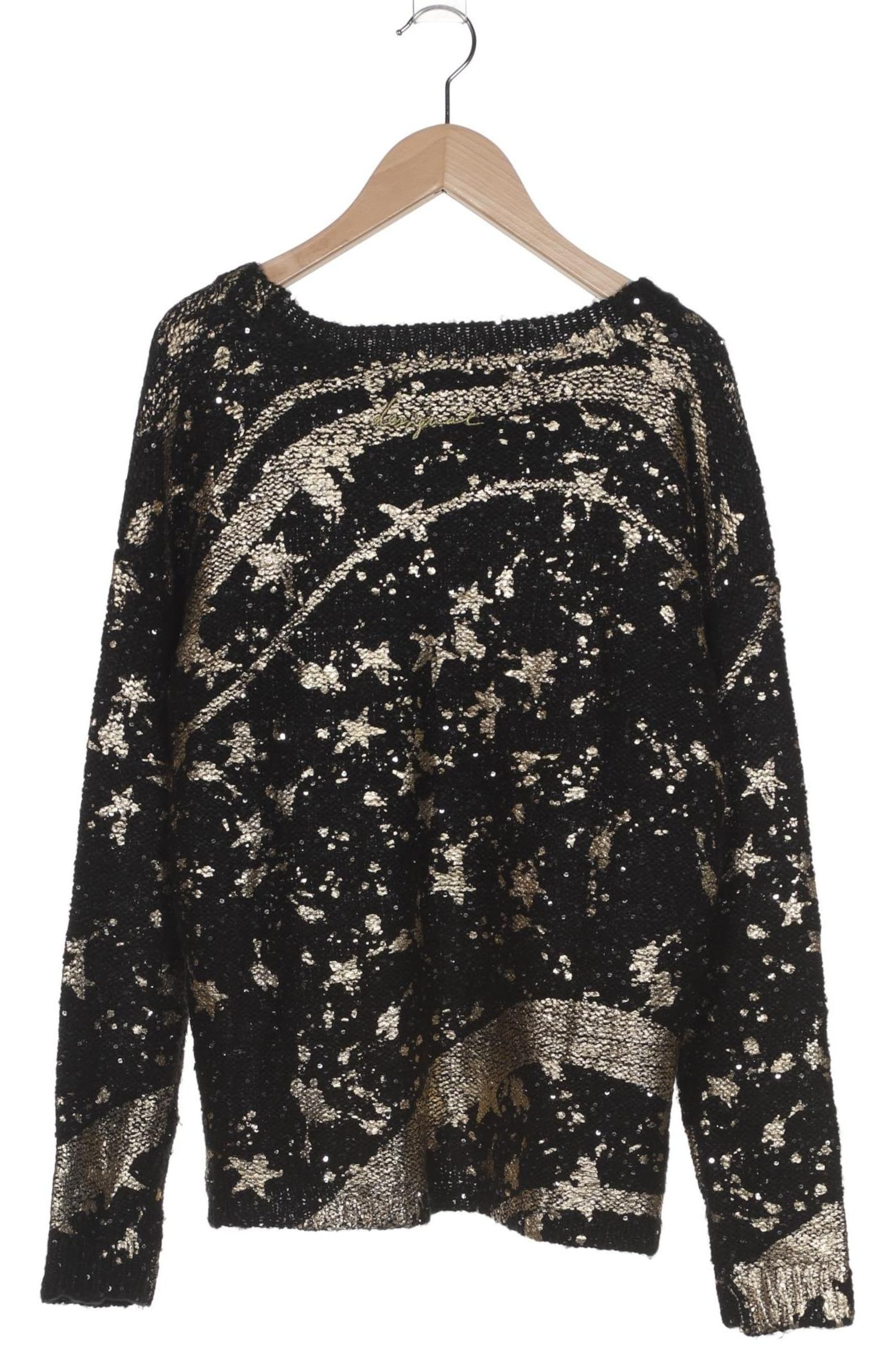 Desigual Pullover M in Schwarz