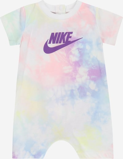 Nike Sportswear Macacão 'ROMPER' em azul claro / amarelo pastel / roxo pastel / roxo escuro / cor-de-rosa, Vista do produto