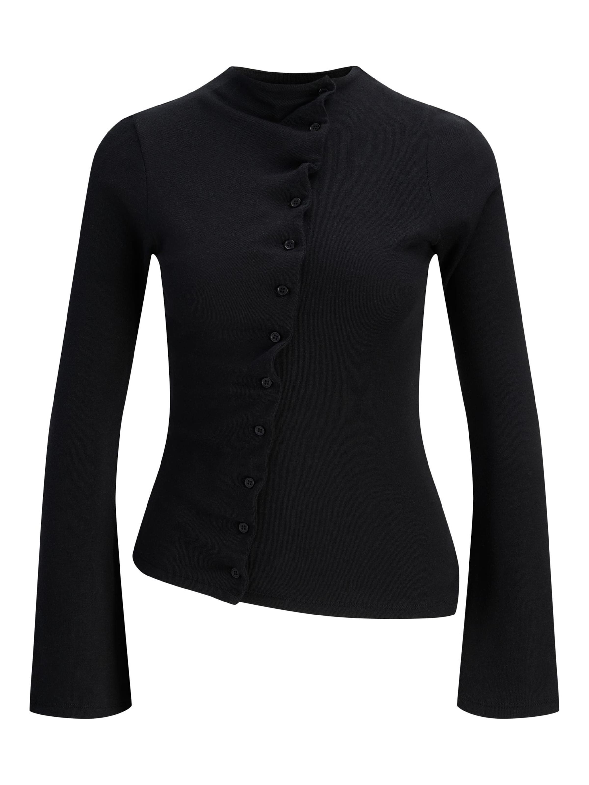 JJXX Strickjacke in Schwarz: Vorderseite