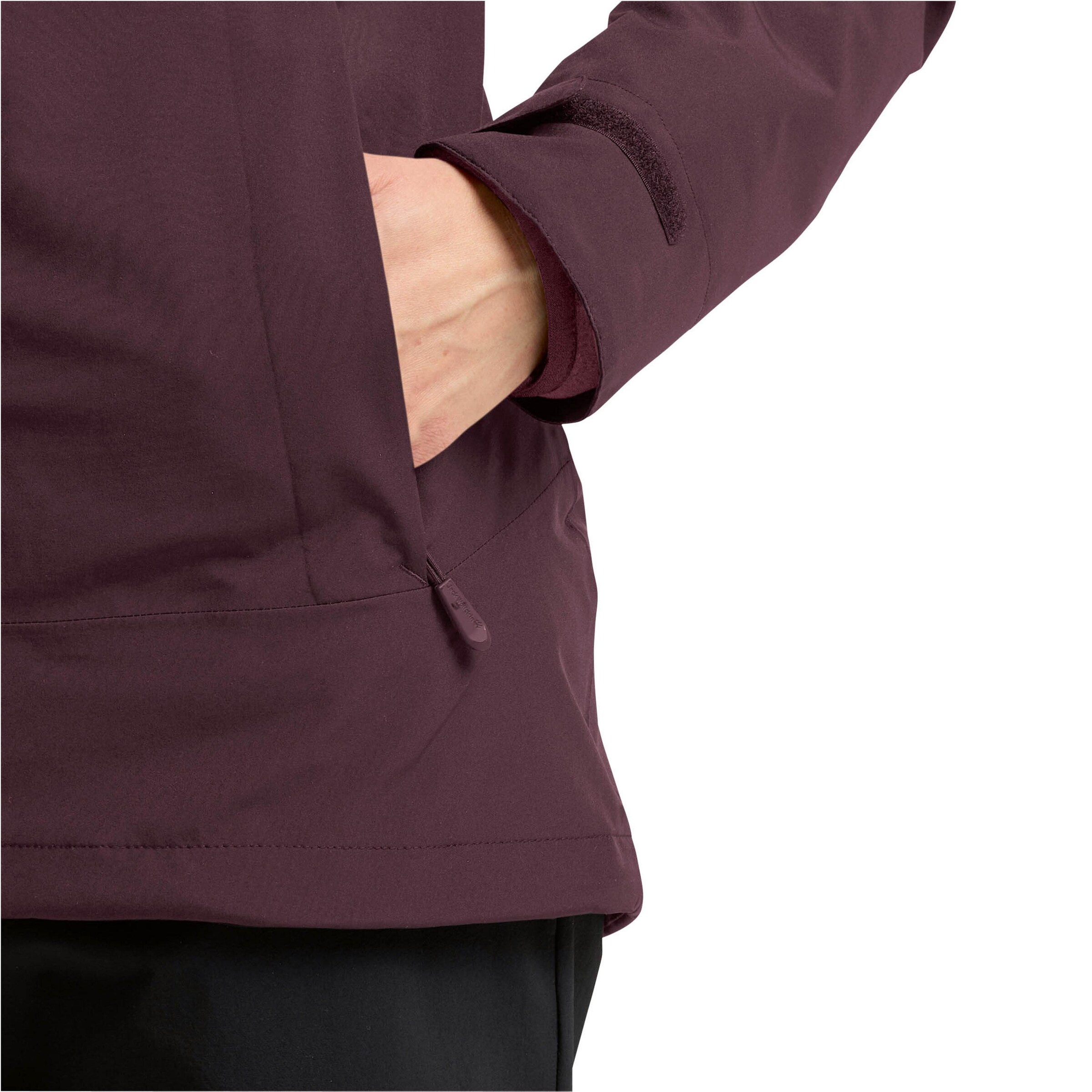 JACK WOLFSKIN Vabaajajope 'Moonrise', värv punane