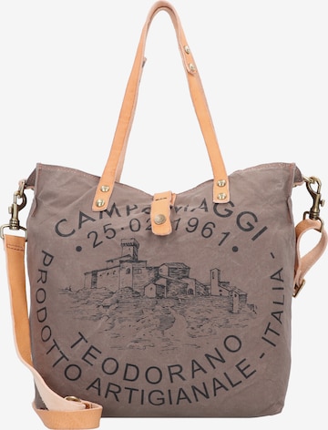 Shopper di Campomaggi in marrone: frontale