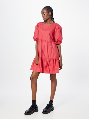 Robe 'BELLA' Pepe Jeans en rouge : devant