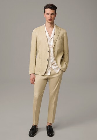 Coupe slim Pantalon à plis STRELLSON en beige