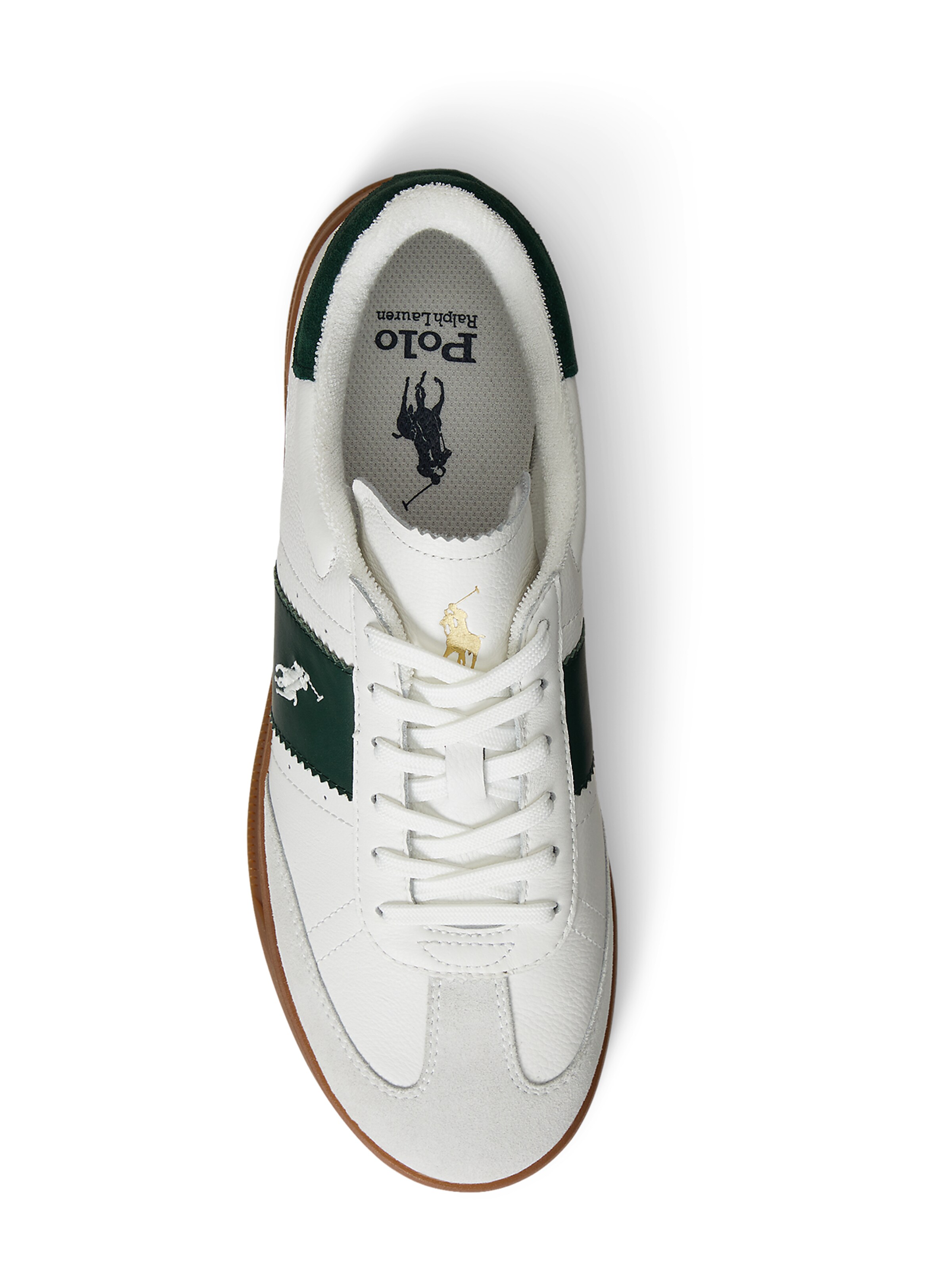 Polo Ralph Lauren Σνίκερ χαμηλό 'HRT AERA' σε λευκό