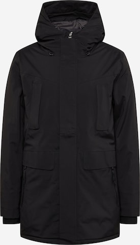 KILLTEC Outdoor jacket 'Kow' in Black: front