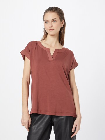 T-shirt ESPRIT en marron : devant