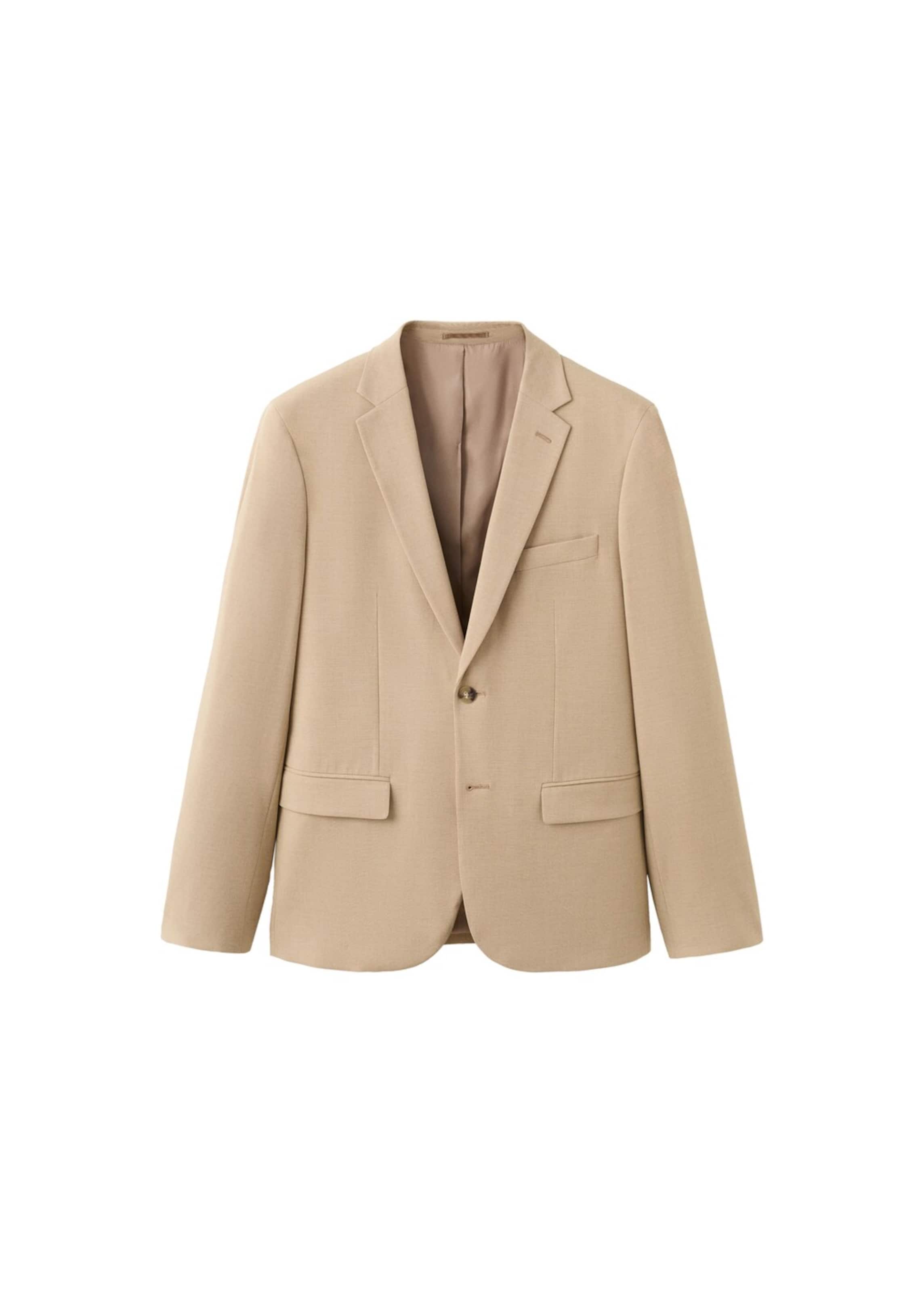MANGO MAN Business Blazer in Beige, Item view