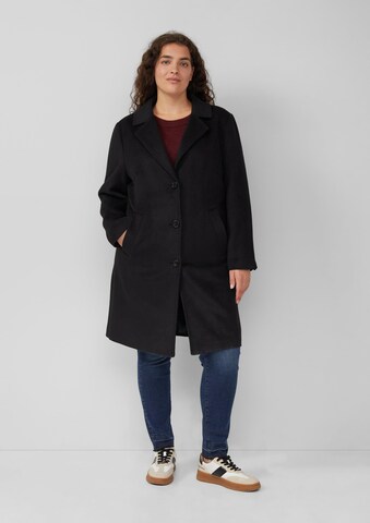 Manteau mi-saison s.Oliver en noir : devant