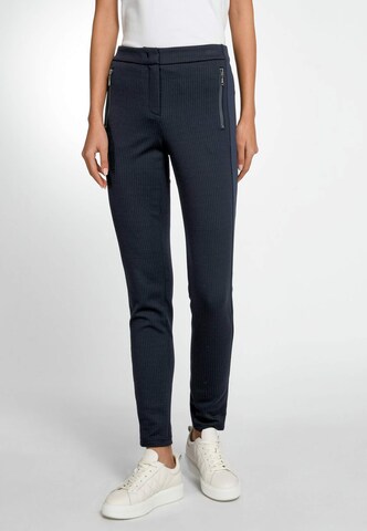 Basler Regular Pants in Blue: front