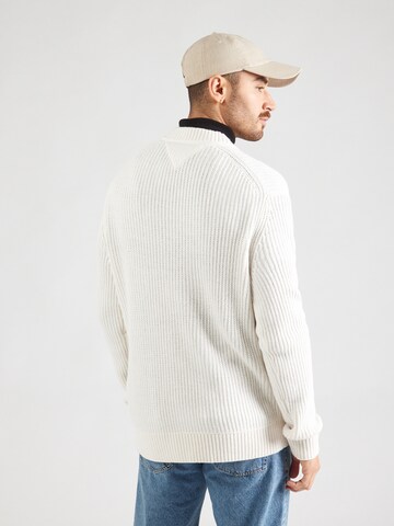 Tommy Jeans Strickjacke in Weiß