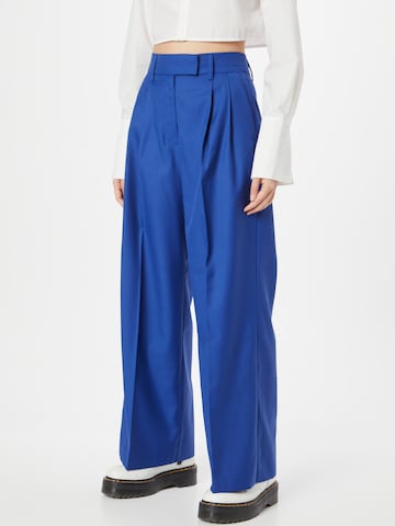 SECOND FEMALE Wide Leg Hose 'Junni' in Blau: predná strana