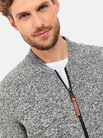 CAMEL ACTIVE Knit Cardigan in Grey