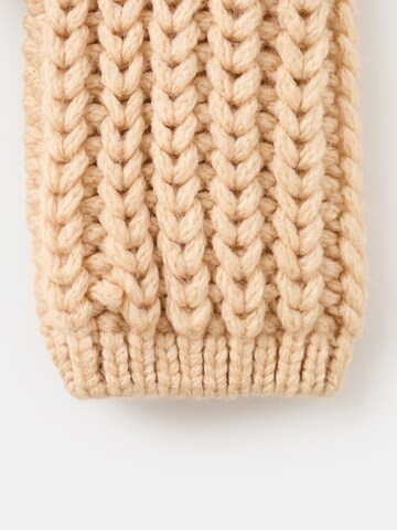 MANGO Knit cardigan 'FARINA' in Beige