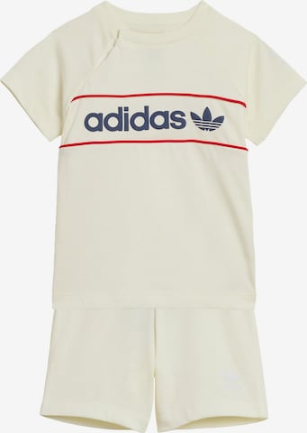 ADIDAS ORIGINALS Sweatsuit 'NY' in Beige: front