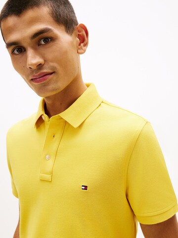 TOMMY HILFIGER Shirt 'CORE 1985 SLIM POLO' in Yellow