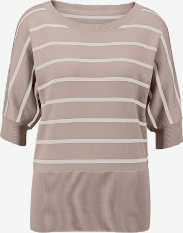 Pull-over MADELEINE en blanc : devant