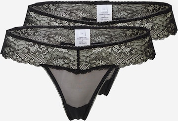 LeGer by Lena Gercke Thong 'Loryn' in Black: front