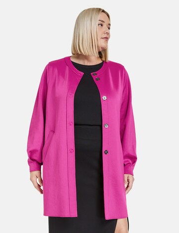 SAMOON Jacke in Pink: predná strana