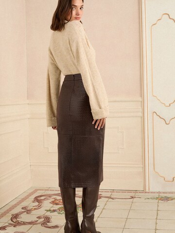 love & roses Sukňa - Hnedá