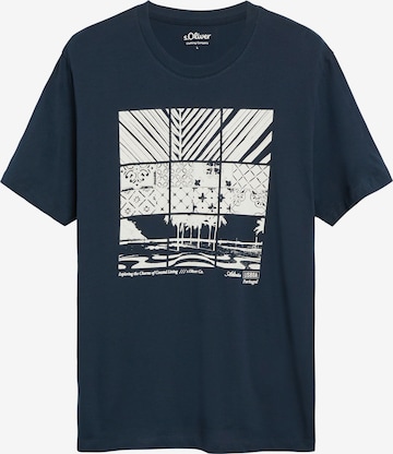 s.Oliver Shirt in Blue: front